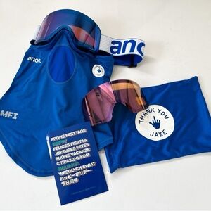 Burton Anon Goggles Rare Employee Only